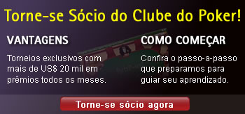 Seja socio do Clube do Poker